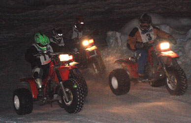 atc sur la glace à Flaine